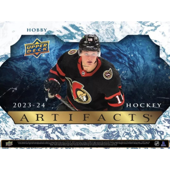 NHL dobozok NHL hokikártyák 2023-24 Upper Deck Artifacts Hockey Hobby Box