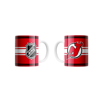 New Jersey Devils bögre FaceOff Logo NHL (330 ml)