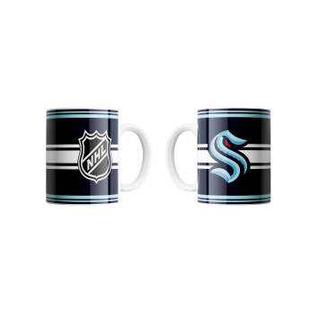 Seattle Kraken bögre FaceOff Logo NHL (330 ml)