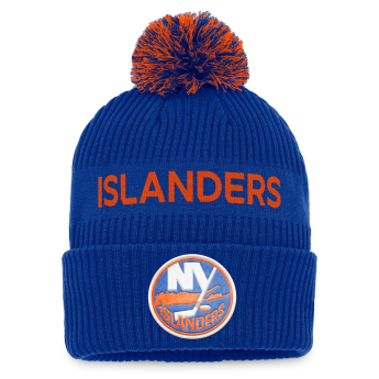 New York Islanders gyerek téli sapka NHL Draft Authentic Pro Cuffed Knit Hat with Pom