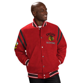 Chicago Blackhawks férfi kabát Tailback Jacket