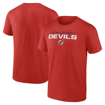 New Jersey Devils férfi póló Barnburner red