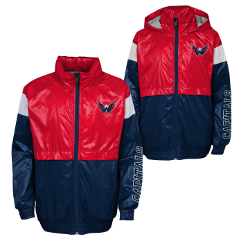Washington Capitals gyerek kabát goal line stance full-zip windbreaker