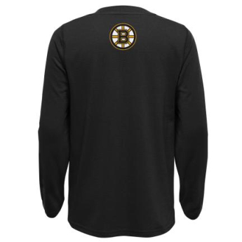 Boston Bruins gyerek hosszú ujjú póló Rink Reimagined LS Ultra black