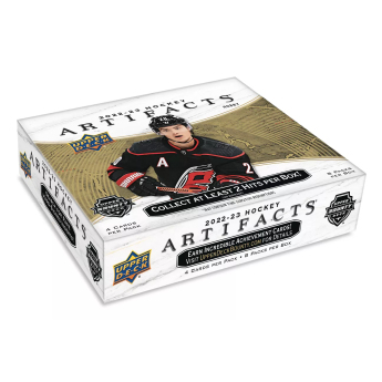 NHL dobozok NHL hokikártyák 2022-23 Upper Deck Artifacts Hobby Box