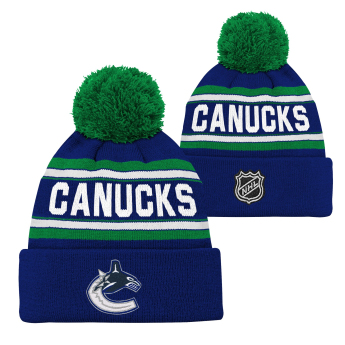 Vancouver Canucks gyerek téli sapka Jacquard Cuffed Knit With Pom