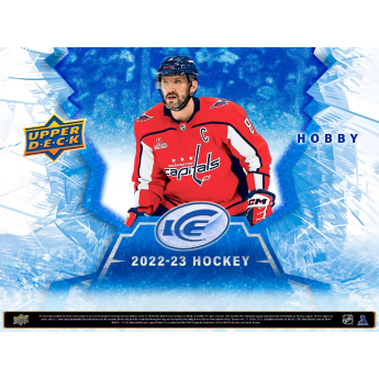 NHL dobozok NHL hokikártyák 2022-23 Upper Deck Ice Hobby Box