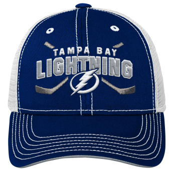 Tampa Bay Lightning gyerek baseball sapka core lockup trucker snapback