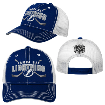 Tampa Bay Lightning gyerek baseball sapka core lockup trucker snapback