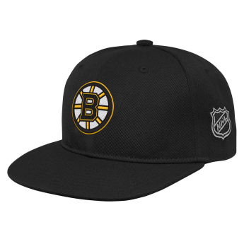 Boston Bruins gyerek flat siltes sapka Logo Flatbrim Snapback