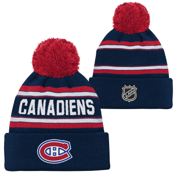 Montreal Canadiens gyerek téli sapka Jacquard Cuffed Knit With Pom