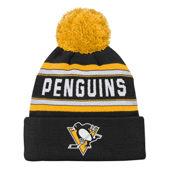 Pittsburgh Penguins gyerek téli sapka Jacquard Cuffed Knit With Pom