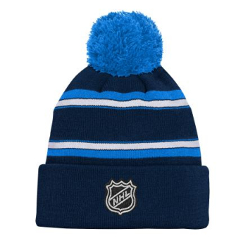 Winnipeg Jets gyerek téli sapka Wordmark Cuffed Pom
