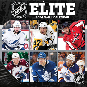 NHL termékek naptár NHL Elite 2024 Wall Calendar