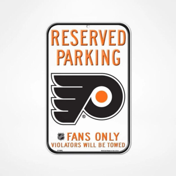 Philadelphia Flyers fali tábla Reserved Parking Sign