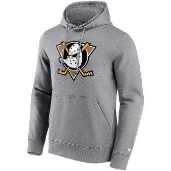 Anaheim Ducks férfi kapucnis pulóver Primary Logo Graphic Hoodie grey