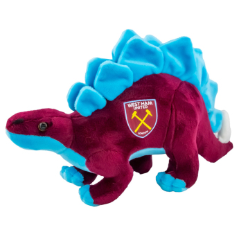 West Ham United plüss Stegosaurus claret and blue