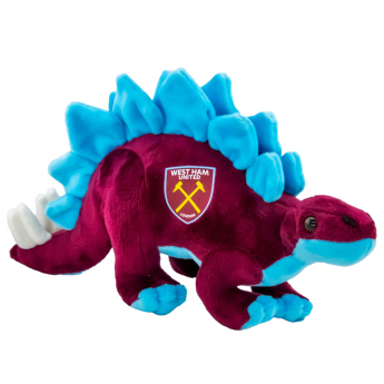 West Ham United plüss Stegosaurus claret and blue