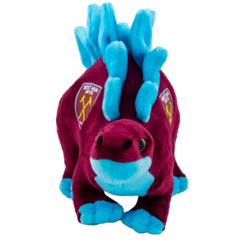 West Ham United plüss Stegosaurus claret and blue