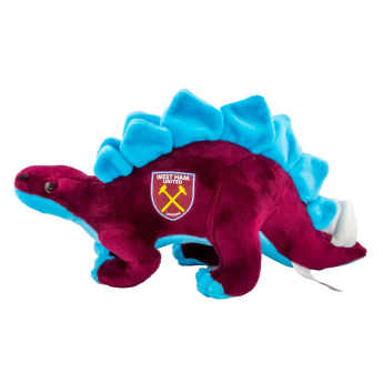 West Ham United plüss Stegosaurus claret and blue