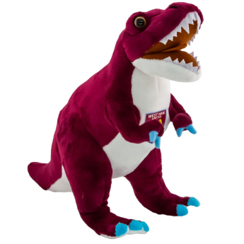 West Ham United plüss dinoszaurusz T-Rex