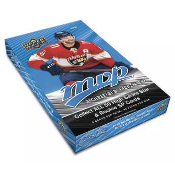 NHL dobozok NHL hokikártyák 2022-23 Upper Deck MVP Hobby Box