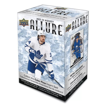 NHL dobozok NHL hokikártyák 2022-23 Upper Deck Allure Blaster Box