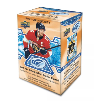 NHL dobozok NHL hokikártyák 2021-22 Upper Deck Ice Blaster Box