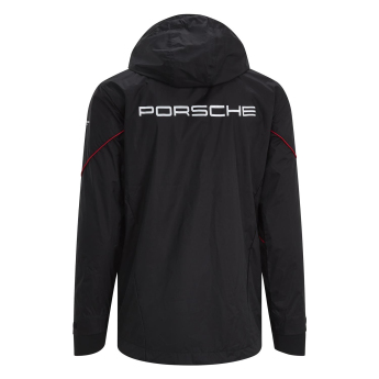 Porsche Motorsport férfi kapucnis kabát Rain black 2021