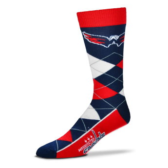 Washington Capitals zokni graphic argyle lineup socks