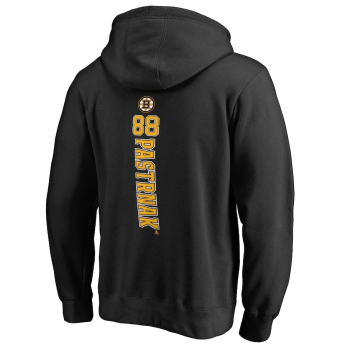 Boston Bruins férfi kapucnis pulóver David Pastrňák #88 Backer Pullover Hoodie
