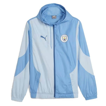 Manchester City férfi kapucnis kabát Pre-Match