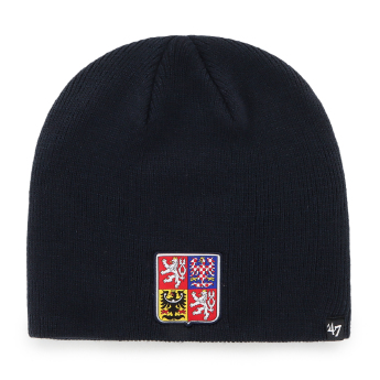 Jégkorong képviselet téli sapka Czech Republic 47 Beanie Navy