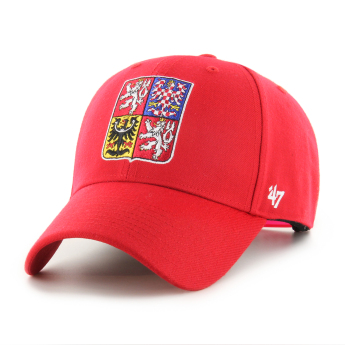 Jégkorong képviselet baseball sapka Czech Republic 47 MVP SNAPBACK Red