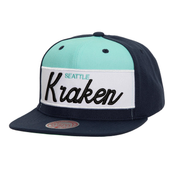 Seattle Kraken baseball flat sapka Retro Sport Snapback Vintage