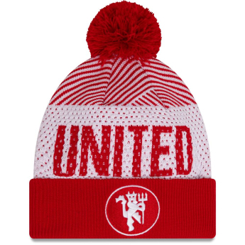 Manchester United gyerek téli sapka Engineered Cuff Red