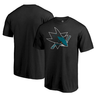 San Jose Sharks férfi póló Alternate Logo black