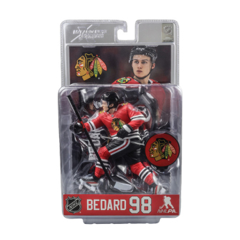 Chicago Blackhawks bábu Connor Bedard #98 Figure SportsPicks