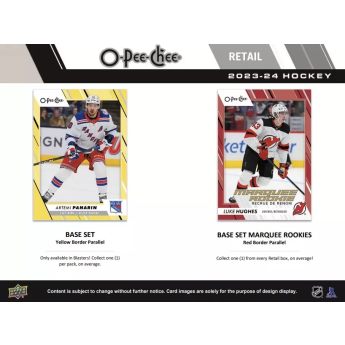 NHL dobozok NHL hokikártyák 2023-24 Upper Deck O-Pee-Chee Blaster Box