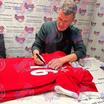Legendák bekeretezett mez Manchester United FC 2020-2022 Keane Signed Shirt (Framed)