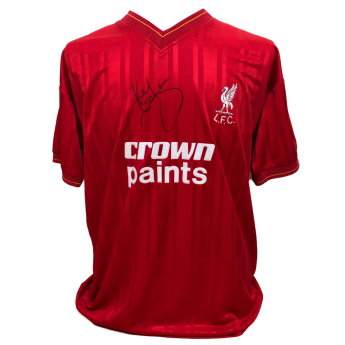 Legendák futball mez Liverpool FC 1986 Dalglish Signed Shirt