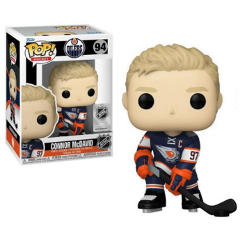 Edmonton Oilers bábu POP! Connor McDavid #97 Alternate Jersey