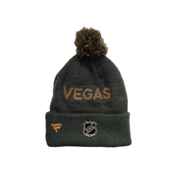 Vegas Golden Knights gyerek téli sapka Cufed Knit With Pom