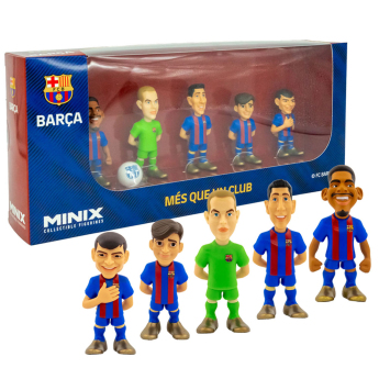FC Barcelona 5 figura készlet MINIX