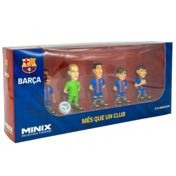 FC Barcelona 5 figura készlet MINIX