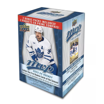 Hokejové karty NHL 2023-24 Upper Deck MVP Hockey Blaster Box