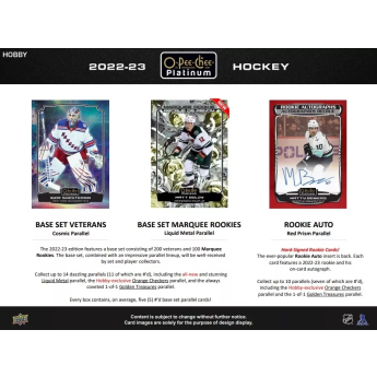 NHL dobozok NHL hokikártyák 2022-23 Upper Deck O-Pee-Chee Platinum Hobby Box