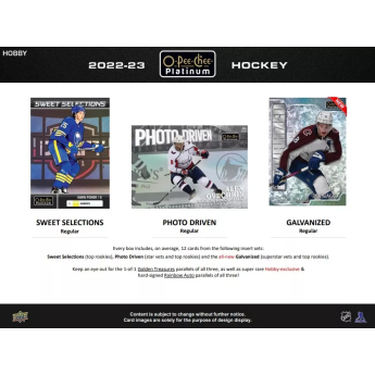 NHL dobozok NHL hokikártyák 2022-23 Upper Deck O-Pee-Chee Platinum Hobby Box
