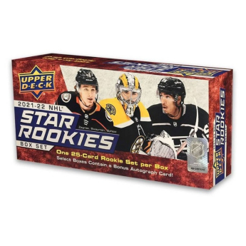 NHL dobozok NHL hokikártyák upper deck star rookies box set