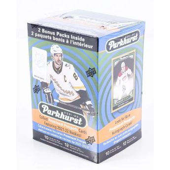 NHL dobozok NHL hokikártyák 2021-22 Upper Deck Parkhurst Blaster Box